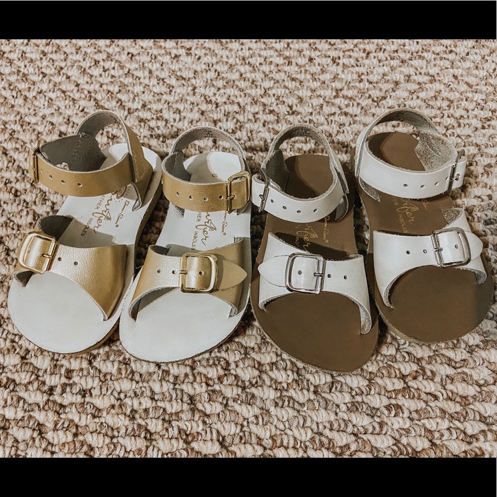 2 Sun-San girl sandals